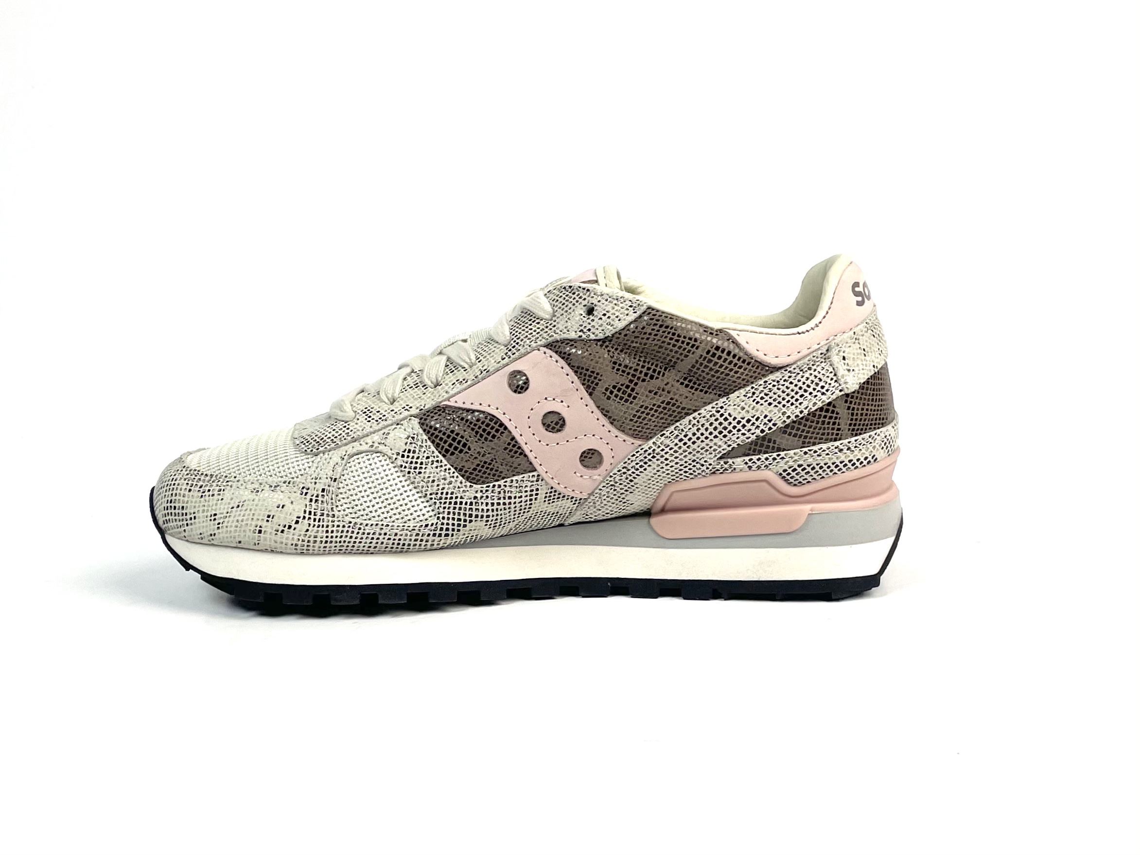 Saucony Shadow 5000 Original Snake Sneaker Damen braun rosa meinsportline