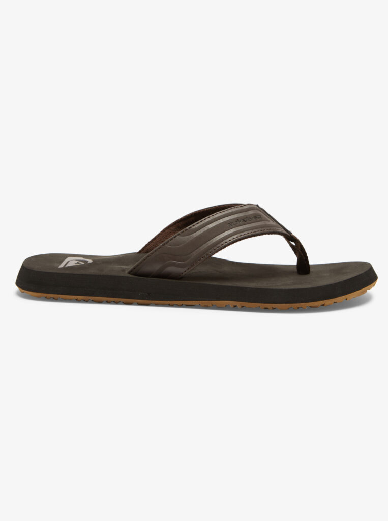 Quiksilver Monkey Wrench Core Sandalen (schwarz/braun) Gr. 43