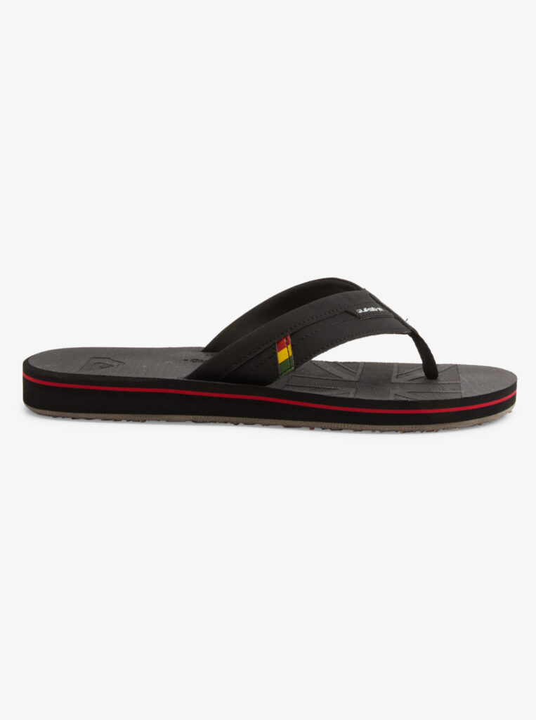 Quiksilver Island Oasis Sandalen (schwarz/rot)