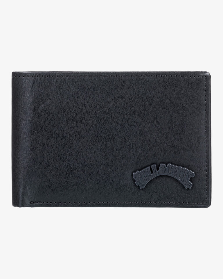 Billabong Arch Leder Wallet Geldbeutel (schwarz)