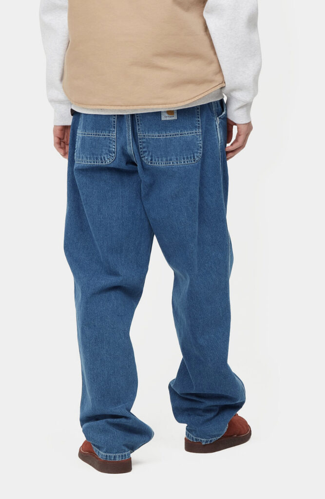 Carhartt Wip Simple Pant Jeans Hose blue stone washed (blau)