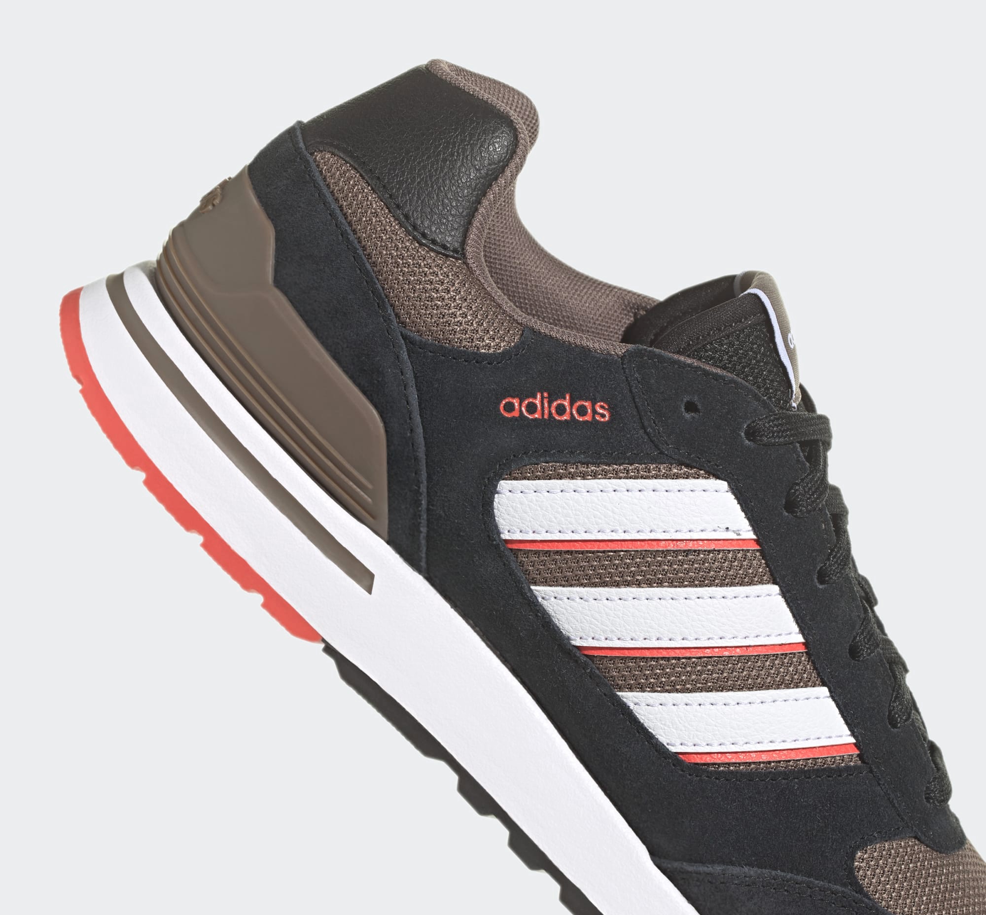Adidas Run 80 Sneaker schwarz braun meinsportline