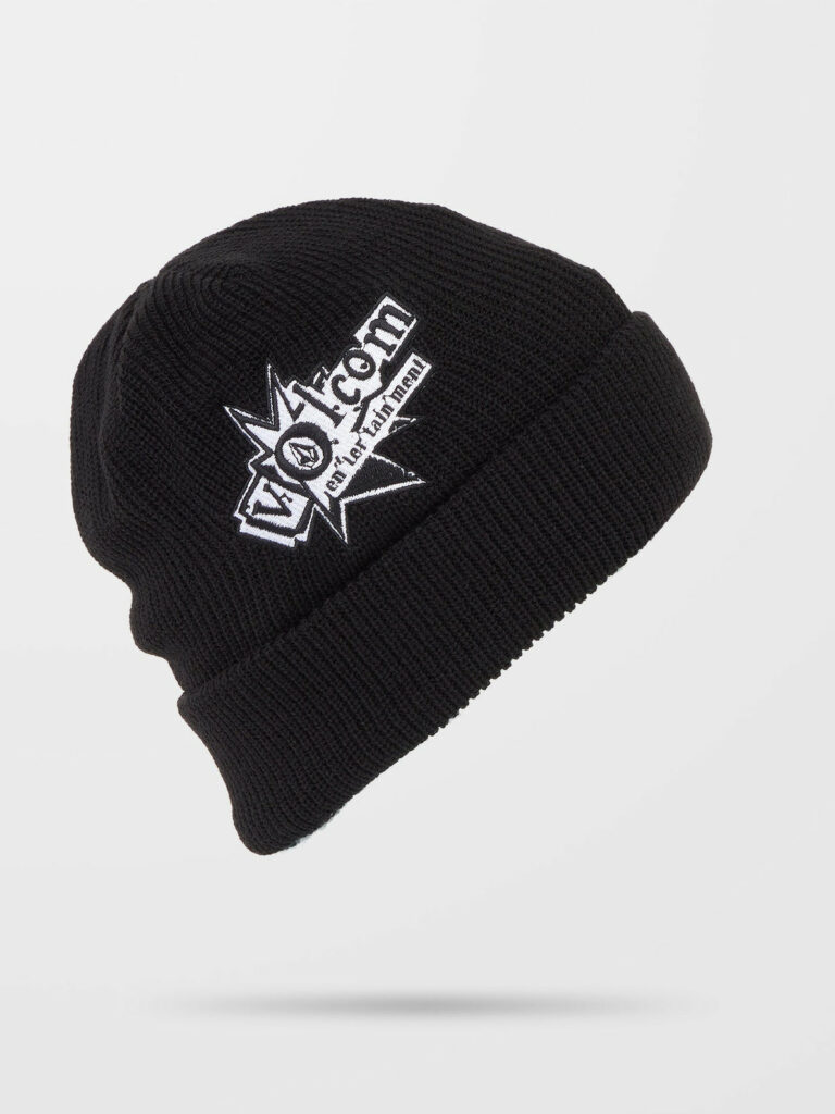 Volcom Noa Deane Beanie Mütze (schwarz/weiß)
