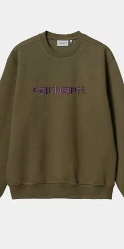 Carhartt Wip Sweat Logo Pullover (oliv)
