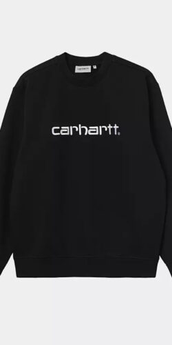 Carhartt Wip Sweat Logo Pullover (schwarz)