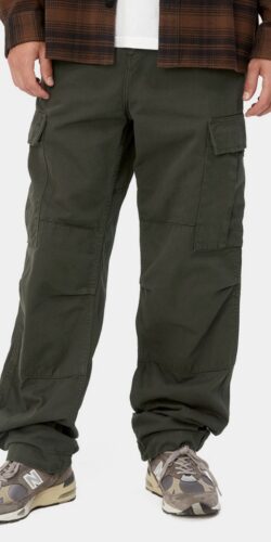 Carhartt Wip Regular Cargo Garment Dyed Hose Plant (grün)