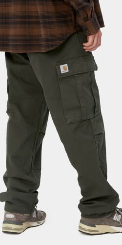 Carhartt Wip Regular Cargo Garment Dyed Hose Plant (grün)