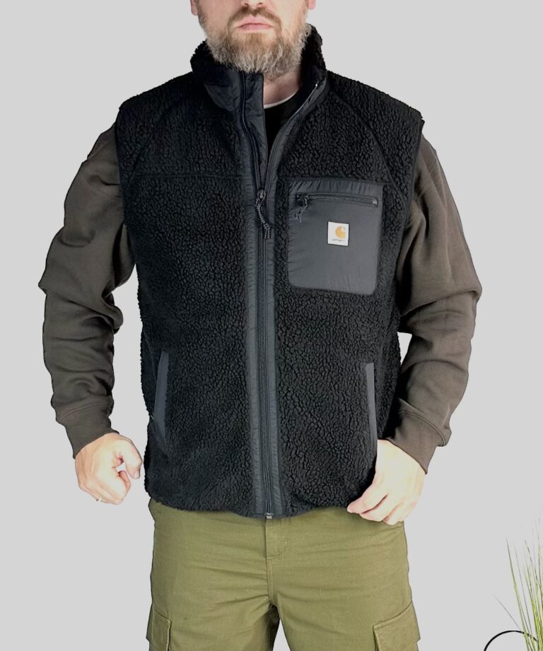 Carhartt Wip Prentis Fleece Weste (schwarz)