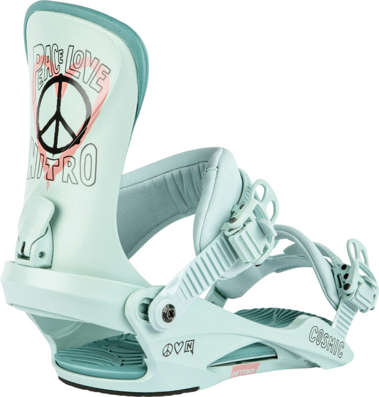 Nitro Cosmic Peace Love Damen Snowboard Bindung S/M (grün)