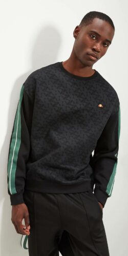 Ellesse Italie Sweatshirt (schwarz/grün)