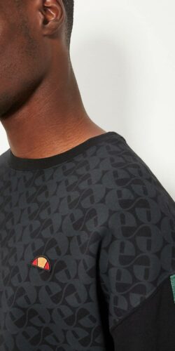 Ellesse Italie Sweatshirt (schwarz/grün)