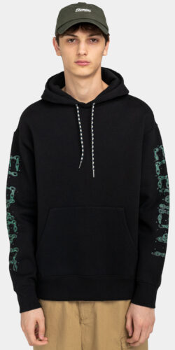 Element Hirotton Leopard Kapuzen Pullover (schwarz)