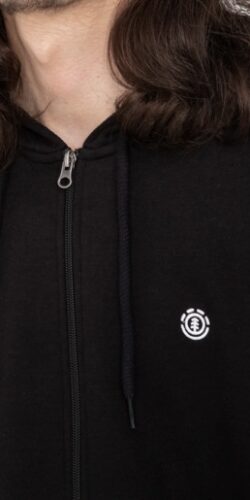 Element Cornell Classic Kapuzen Zip Pullover (schwarz)