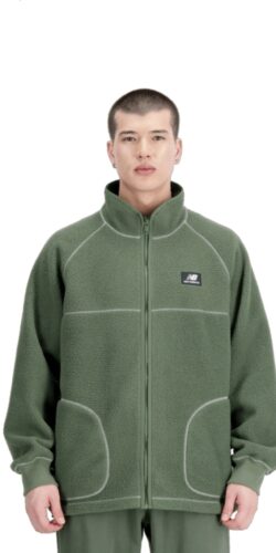 New Balance Polar Fleece Jacke (grün)