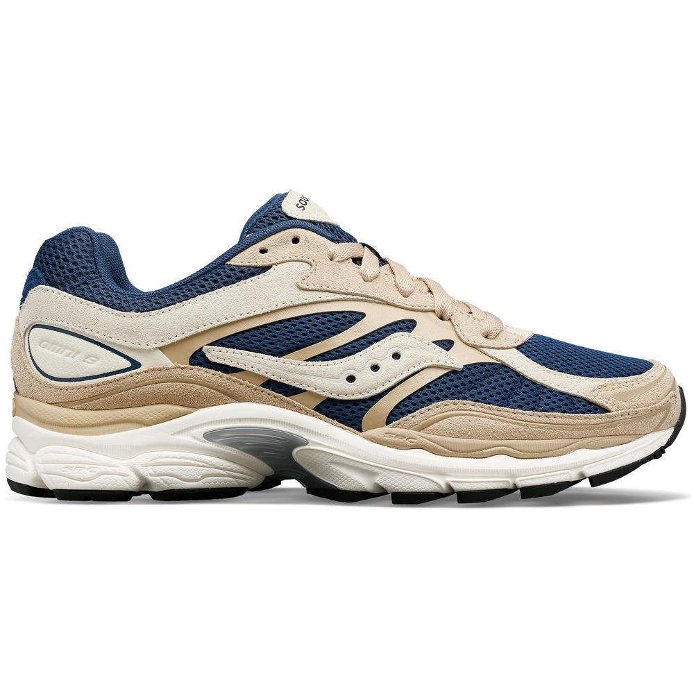 Saucony Progrid Omni 9 Premium Sneaker (beige/blau)