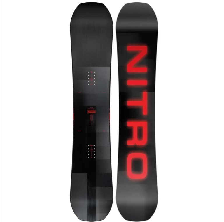 Nitro Team Pro Camber Snowboard 157cm (schwarz/rot)