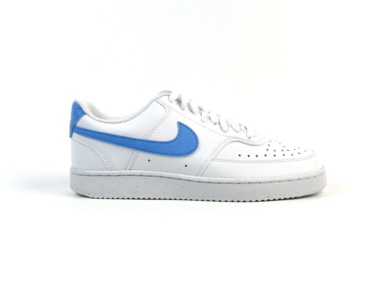 Nike Court Vision Low Unisex Sneaker (weiß/blau)