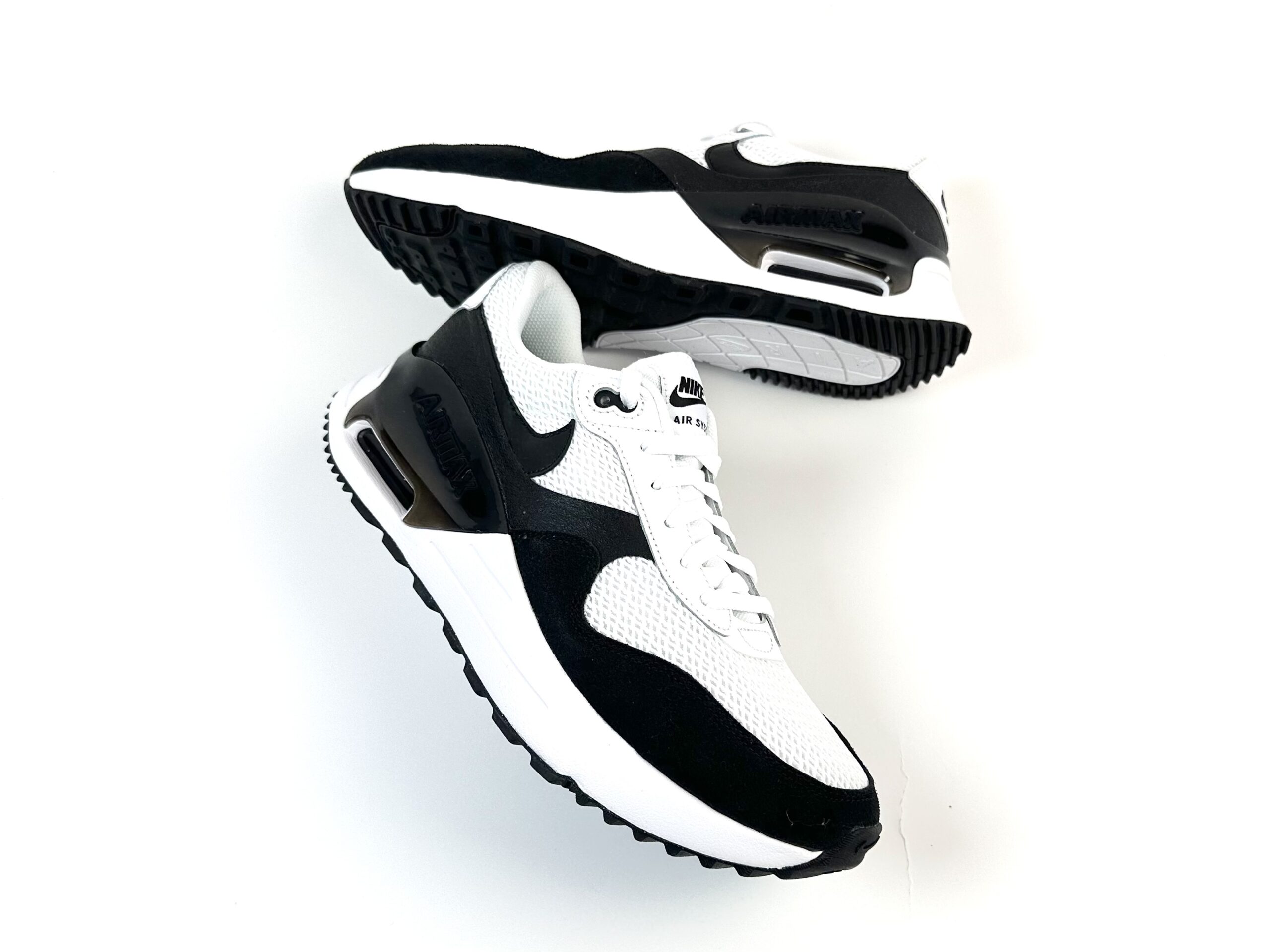 Nike air max deals one schwarz weiß