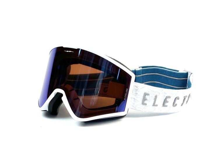 Electric Kleveland Blue Chrome Snowboardbrille (weiß)