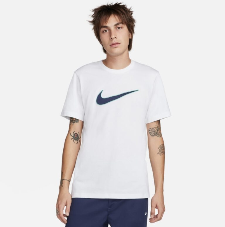 Nike NSW Logo Shirt (weiß)