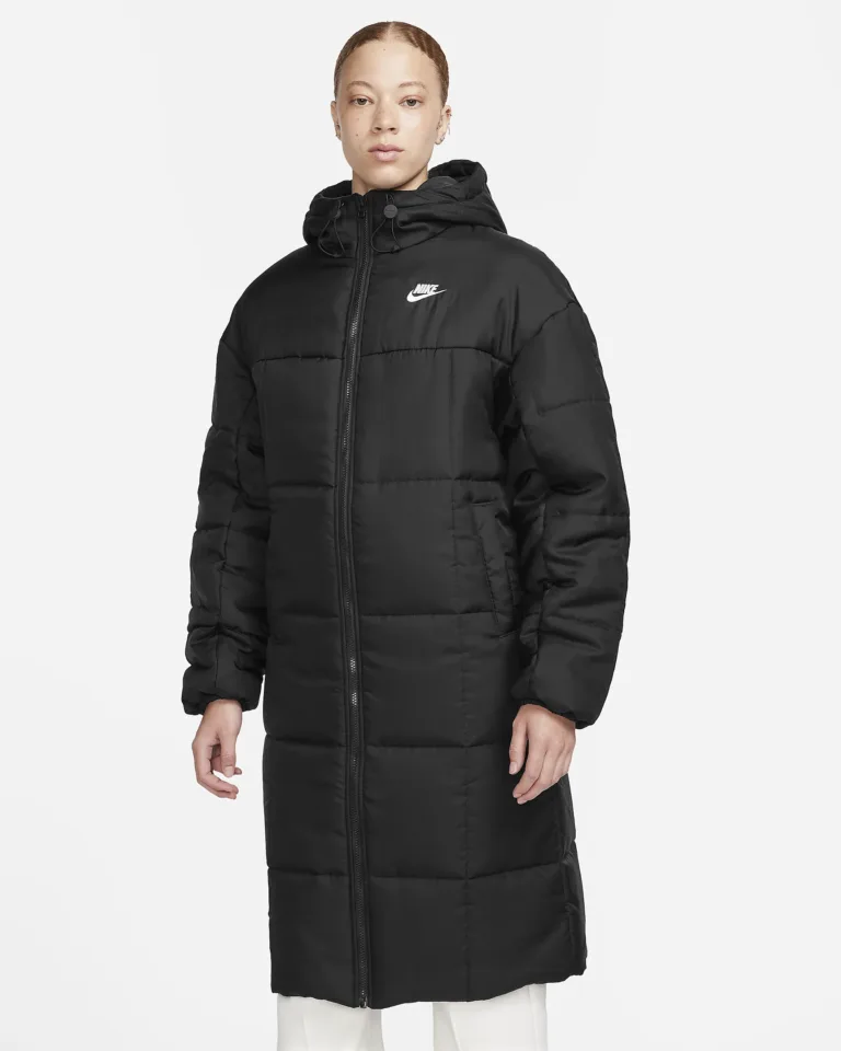Nike NSW Therma Fit Daunen Parka Damen Gr.L (schwarz)