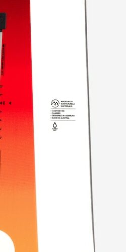 Burton Custom Camber Snowboard 170cm Wide (weiß/rot)