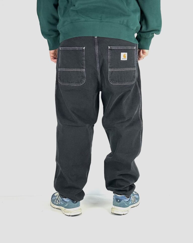 Carhartt Wip Simple Pant Jeans Hose Stone Washed (schwarz)