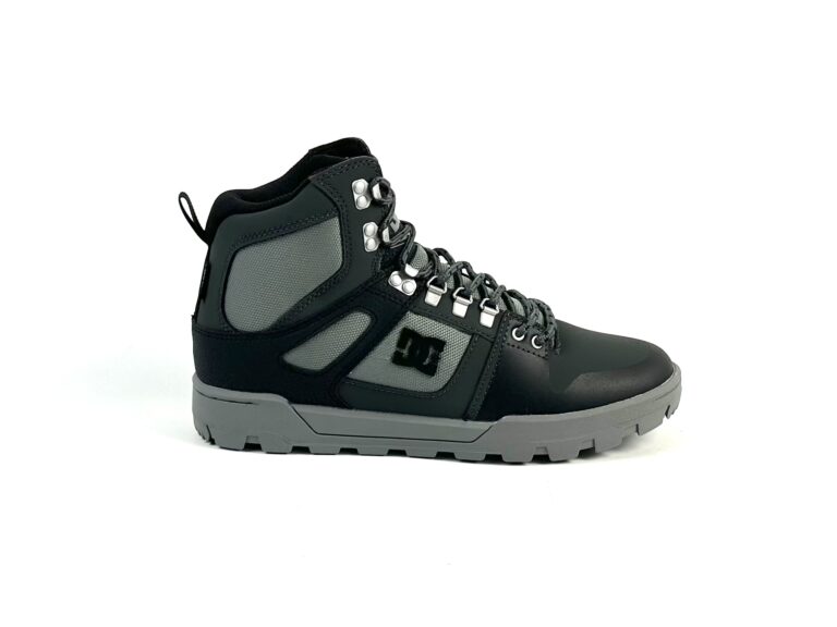 DC Pure High Top Water Resistant Boots (schwarz/grau)