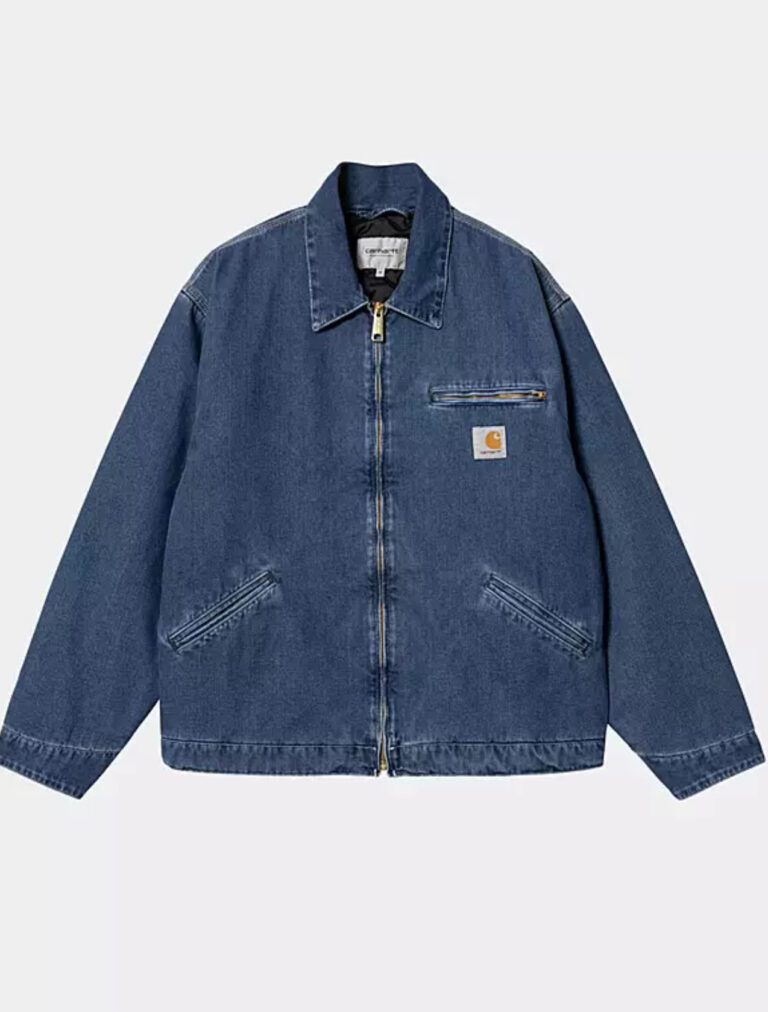 Carhartt Wip OG Detroit stone washed gefüttert gr.M (blau)
