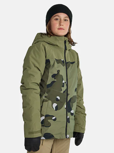 Burton Lodgepole Kinder Snow Winterjacke gr.M 128/140 (grün)