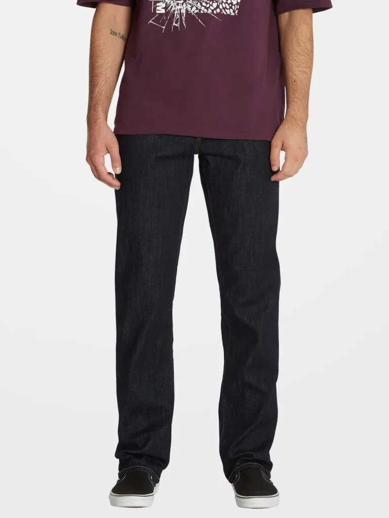 Volcom Solver Regular Fit Jeans Hose (blau)