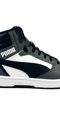 Puma Rebound V6 Mid Sneaker (grau/weiß)