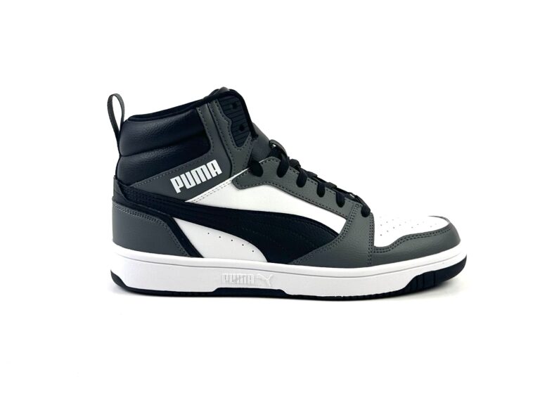 Puma Rebound V6 Mid Sneaker (grau/weiß)
