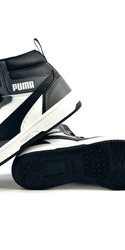 Puma Rebound V6 Mid Sneaker (grau/weiß)