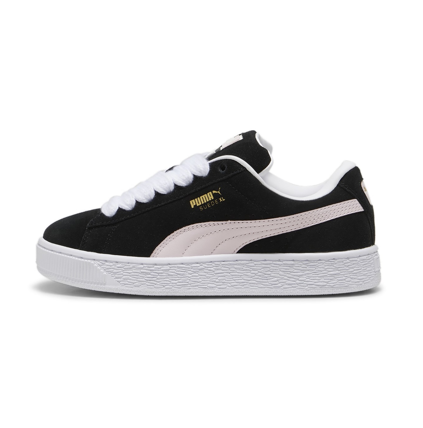 Puma Suede XL Damen Sneaker (schwarz/rosa)