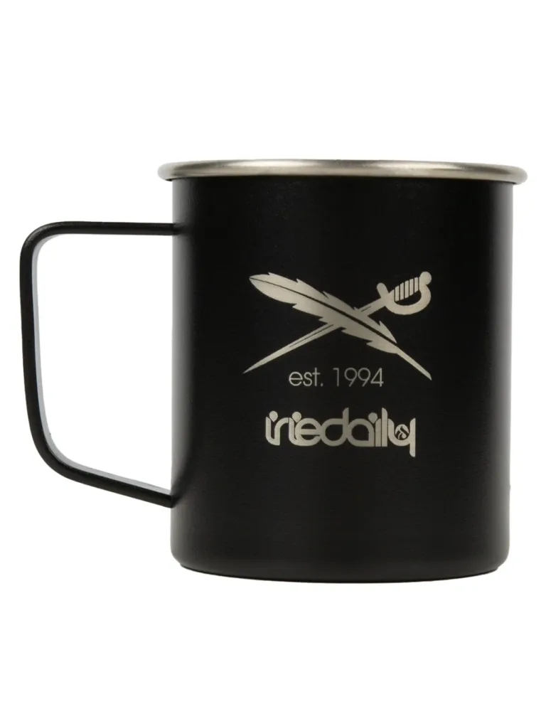 Iriedaily x MIZU Camp Cup Tasse (schwarz)