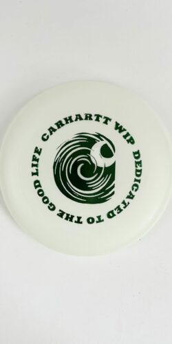 Carhartt Wip Mist Frisbee Scheibe (weiß/grün)