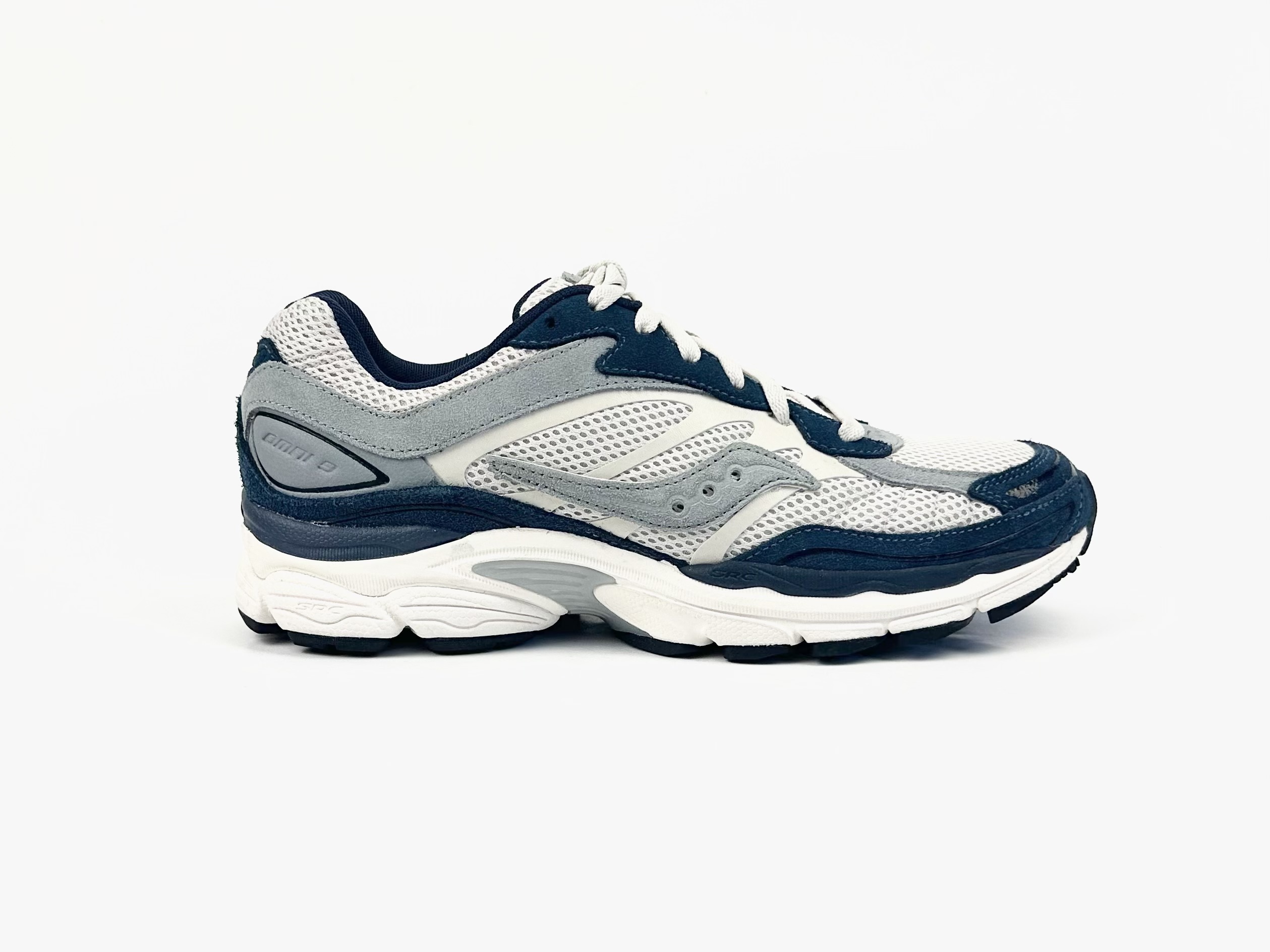 Saucony Progrid Omni 9 Premium Herren Laufschuhe weiB blau