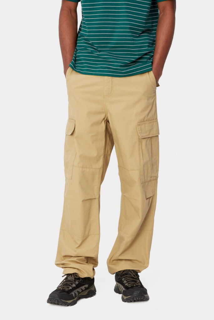 Carhartt Wip Regular Cargo Ripstop Hose Agate (beige/gelb)