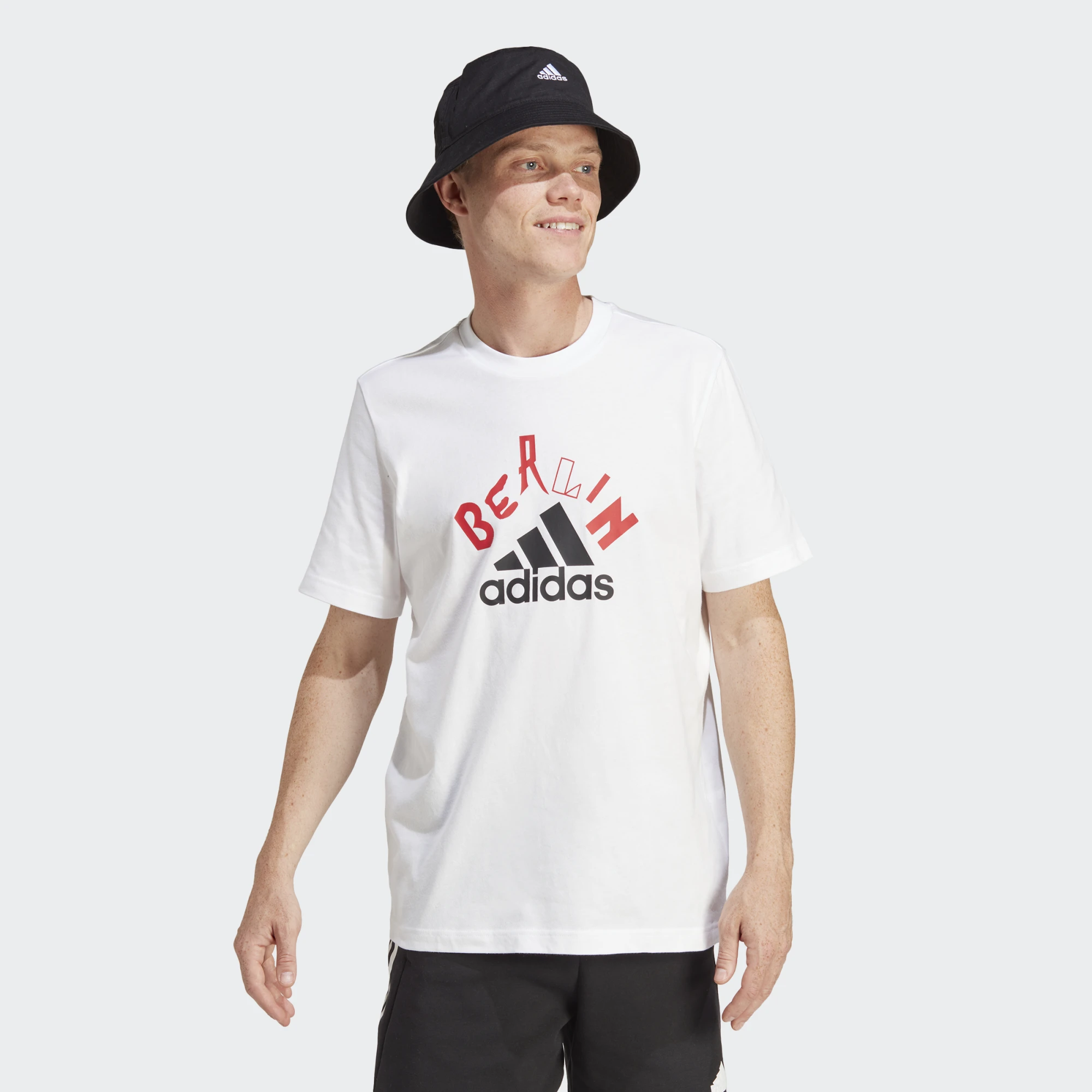 Adidas Berlin T Shirt weiB meinsportline