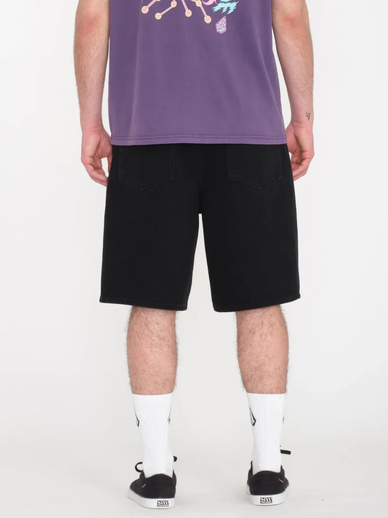 Volcom Billow Denim Short Hose Relaxed Fit (schwarz)