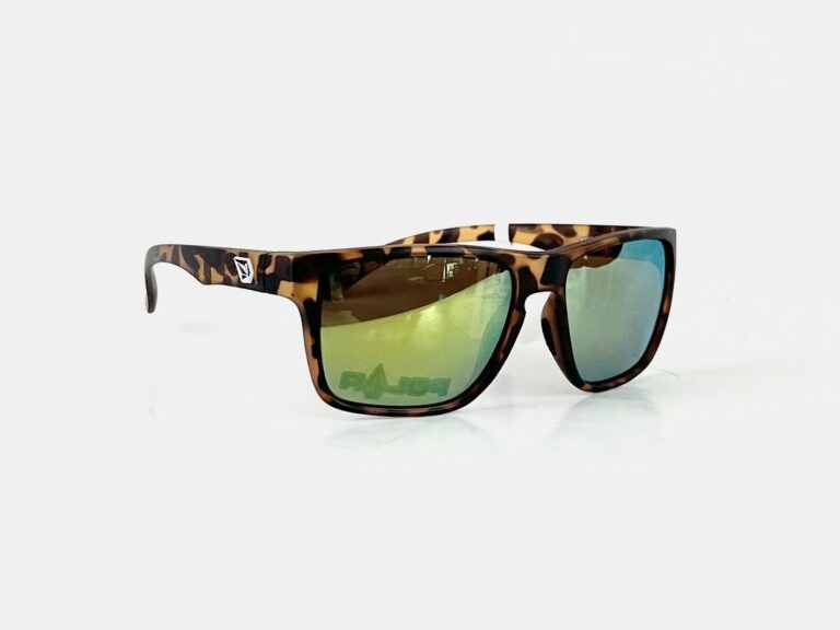 Volcom Trick Matte Tort Sonnenbrille Polar Green Lens (braun)