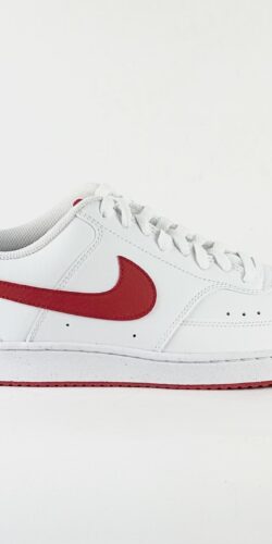 Nike Court Vision Lo Sneaker (weiß/rot)