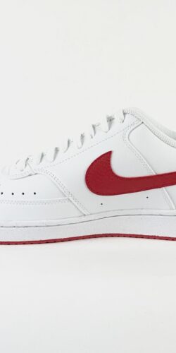Nike Court Vision Lo Sneaker (weiß/rot)