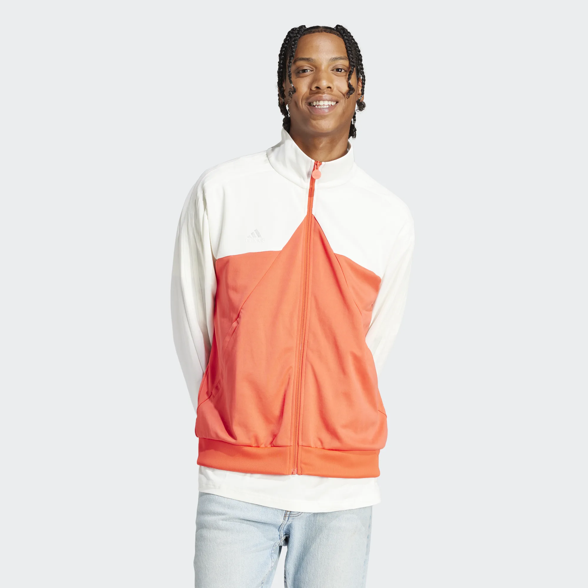 Adidas jeans jacke sale