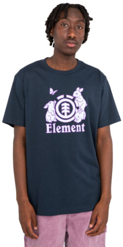 Element Fluffy Icon T-Shirt (blau)