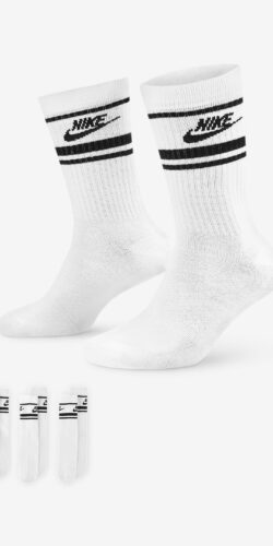 Nike Dri Fit Everyday 3Pack Socken (weiß/schwarz)