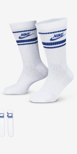 Nike Dri Fit Everyday 3Pack Socken (weiß/blau)