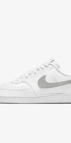 Nike Court Vision Low Silver Sneaker (weiß)