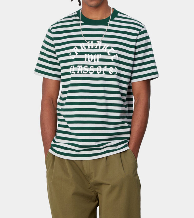 Carhartt Wip Scotty Athletic T-Shirt Chervil (weiß/grün)